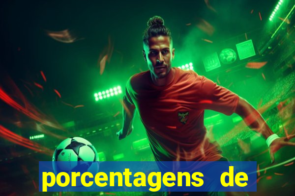 porcentagens de jogos pagantes